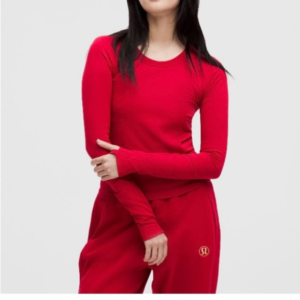 lululemon athletica Lunar New Year Swiftly Tech long sleeve 2.0 waist length